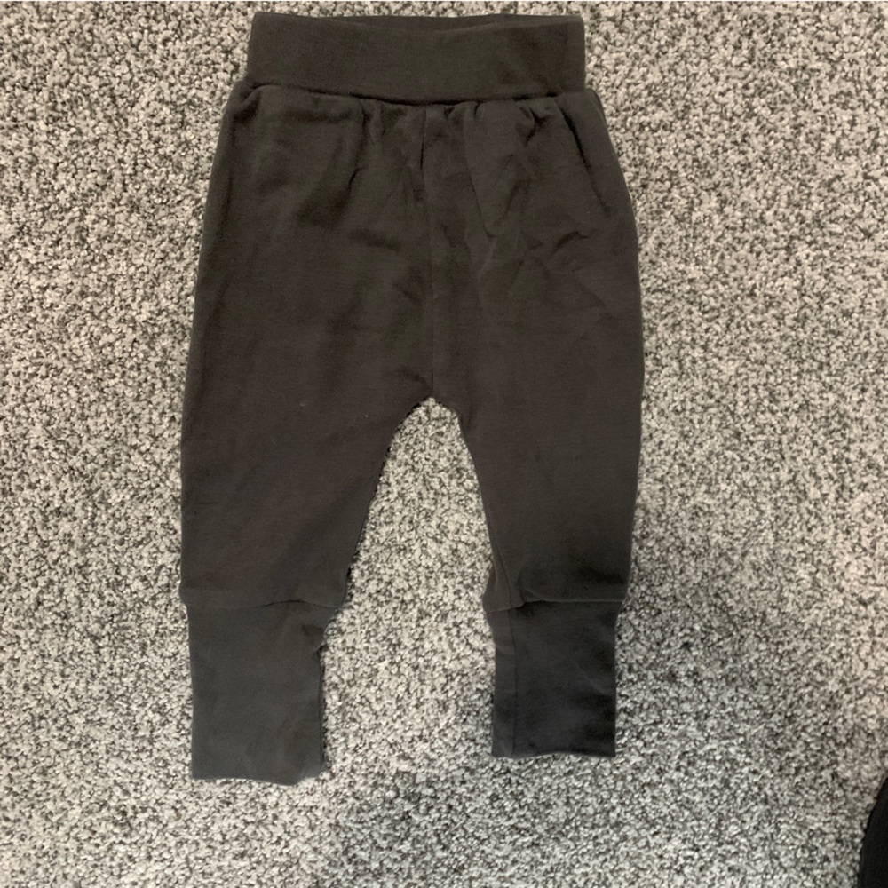 Finn + Emma Dark Grey Pants 0-3 months